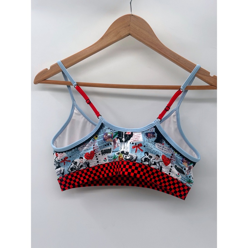 Strawberry Western Set Women‎ Size Medium Art to Wear Blue Festival - Picture 9 of 14